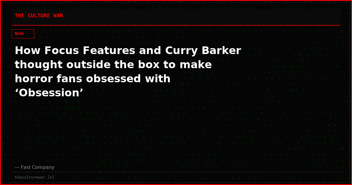 How Focus Features and Curry Barker thought outside the box to make horror fans obsessed with ‘Obsession’