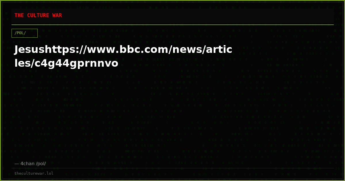 Jesushttps://www.bbc.com/news/articles/c4g44gprnnvo