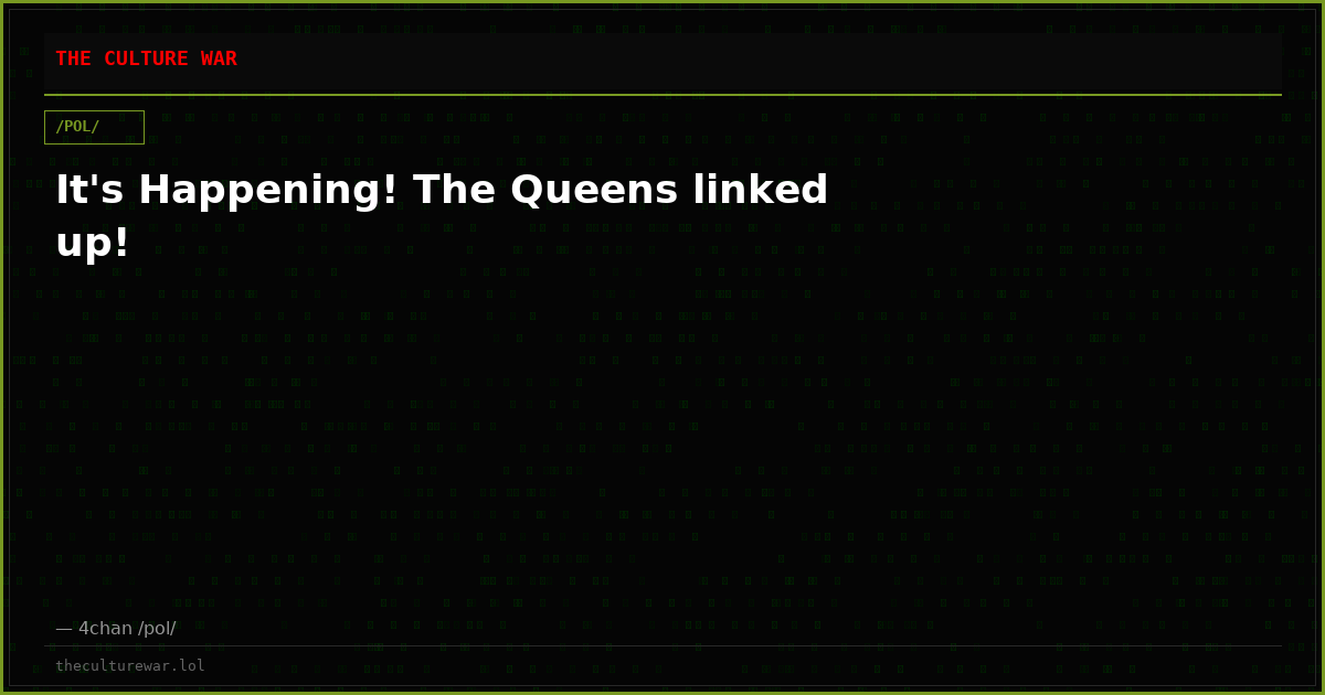 It's Happening! The Queens linked up!