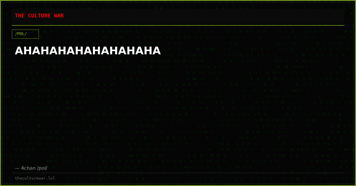 AHAHAHAHAHAHAHAHA