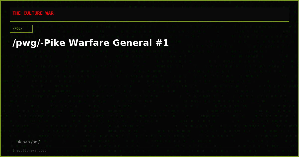 /pwg/-Pike Warfare General #1
