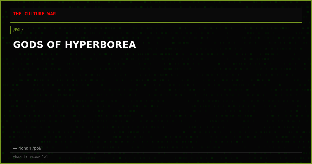 GODS OF HYPERBOREA