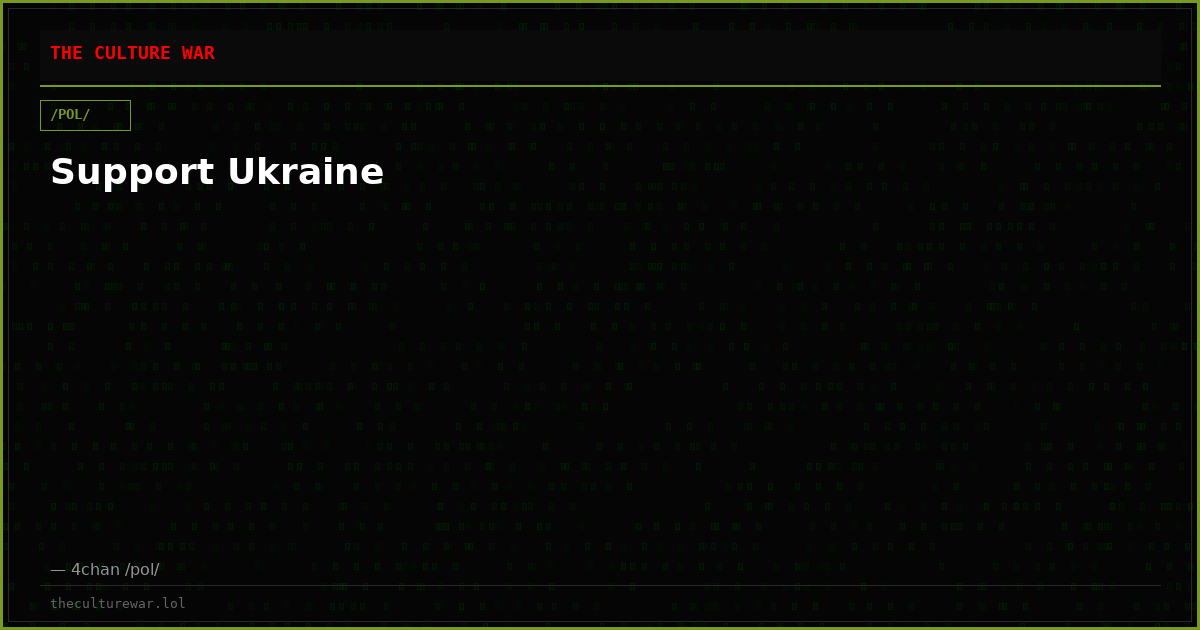 Support Ukraine