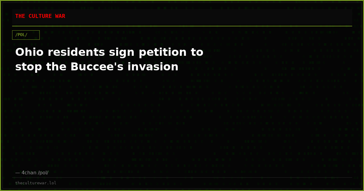 Ohio residents sign petition to stop the Buccee's invasion