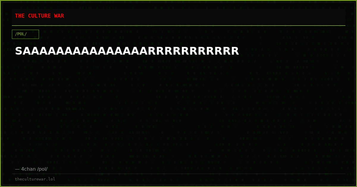 SAAAAAAAAAAAAAAARRRRRRRRRRR