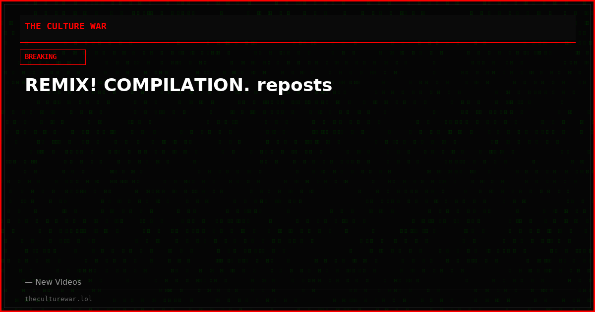 REMIX! COMPILATION. reposts