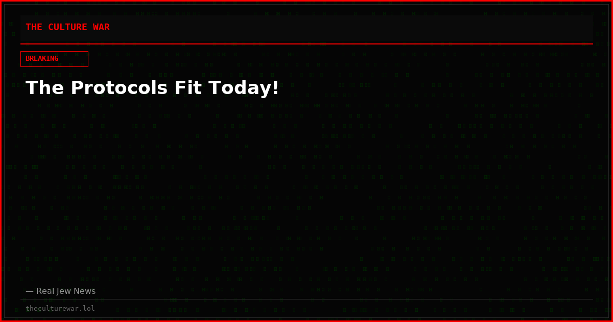 The Protocols Fit Today!