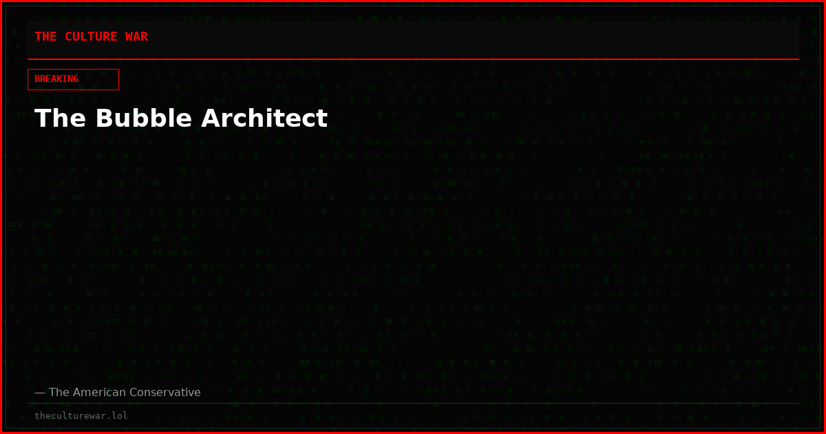 The Bubble Architect
