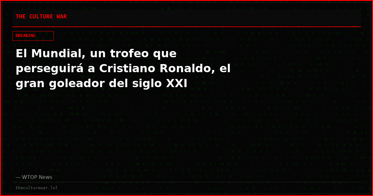 El Mundial, un trofeo que perseguirá a Cristiano Ronaldo, el gran goleador del siglo XXI