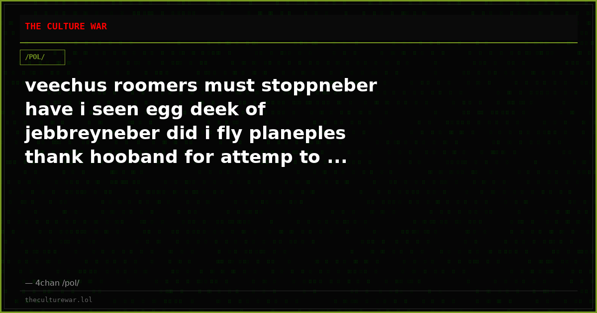 veechus roomers must stoppneber have i seen egg deek of jebbreyneber did i fly planeples thank hooband for attemp to ...