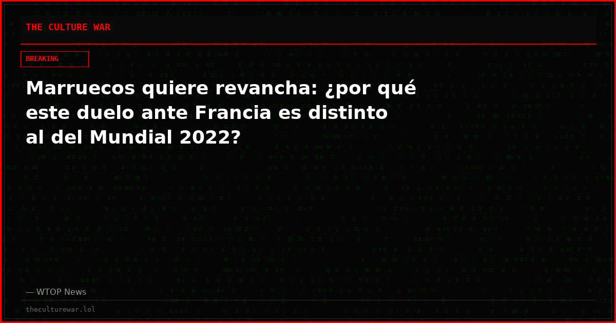 Marruecos quiere revancha: ¿por qué este duelo ante Francia es distinto al del Mundial 2022?