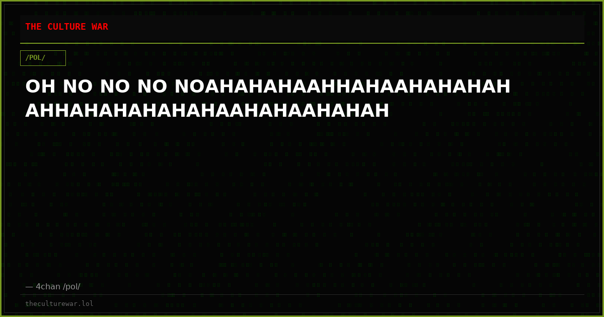 OH NO NO NO NOAHAHAHAAHHAHAAHAHAHAHAHHAHAHAHAHAHAAHAHAAHAHAH