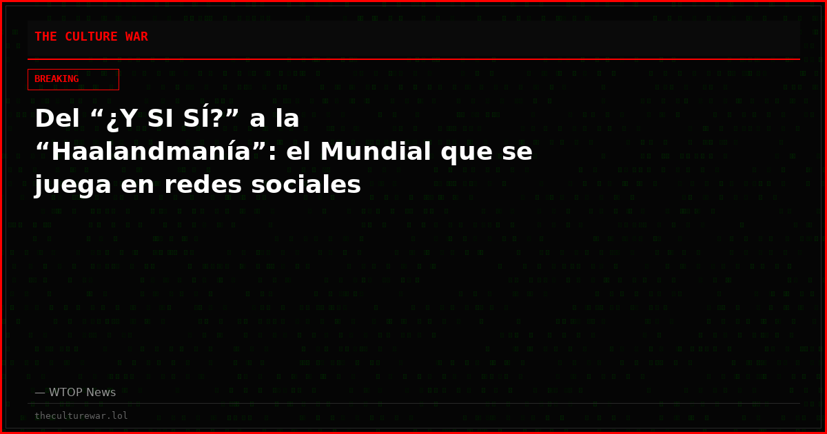 Del “¿Y SI SÍ?” a la “Haalandmanía”: el Mundial que se juega en redes sociales