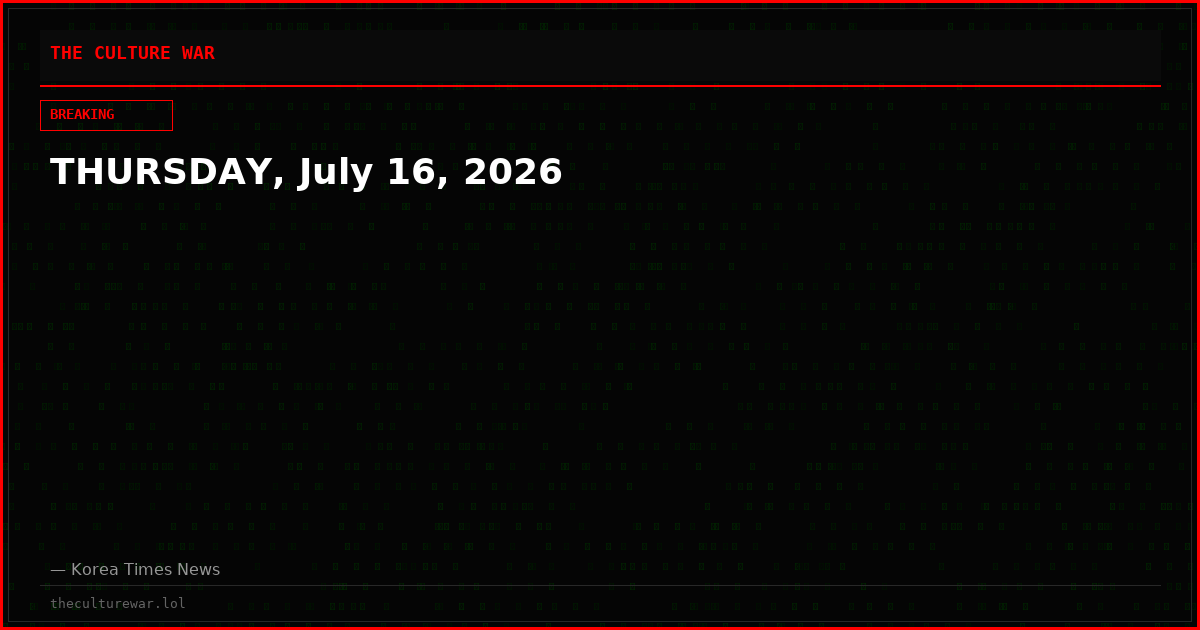 THURSDAY, July 16, 2026