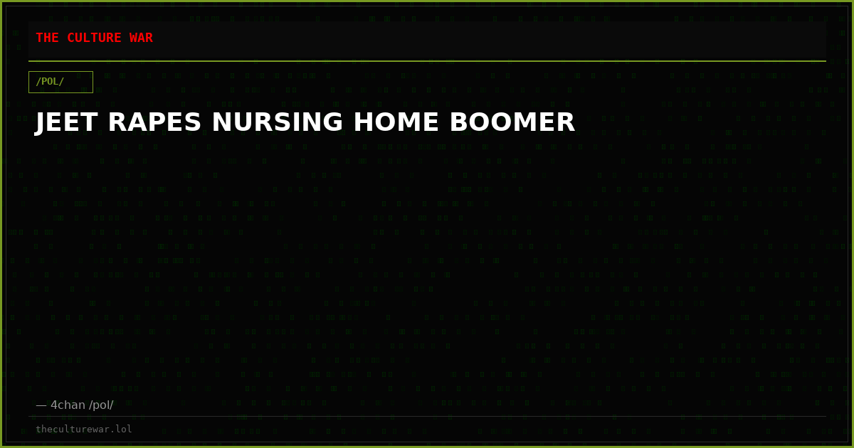JEET RAPES NURSING HOME BOOMER