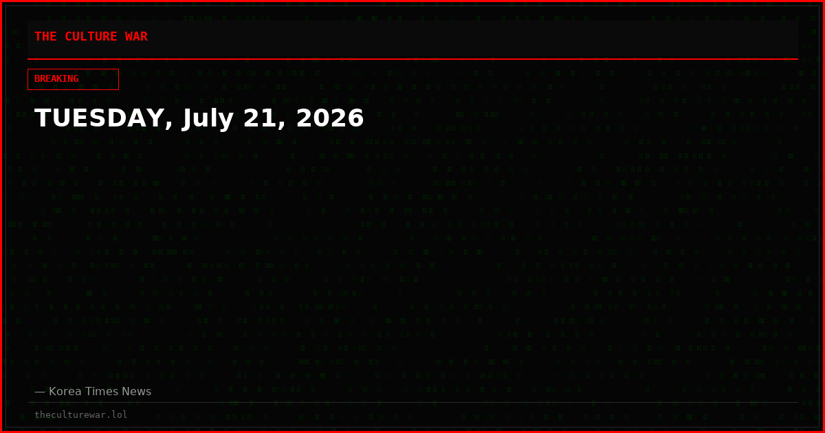 TUESDAY, July 21, 2026