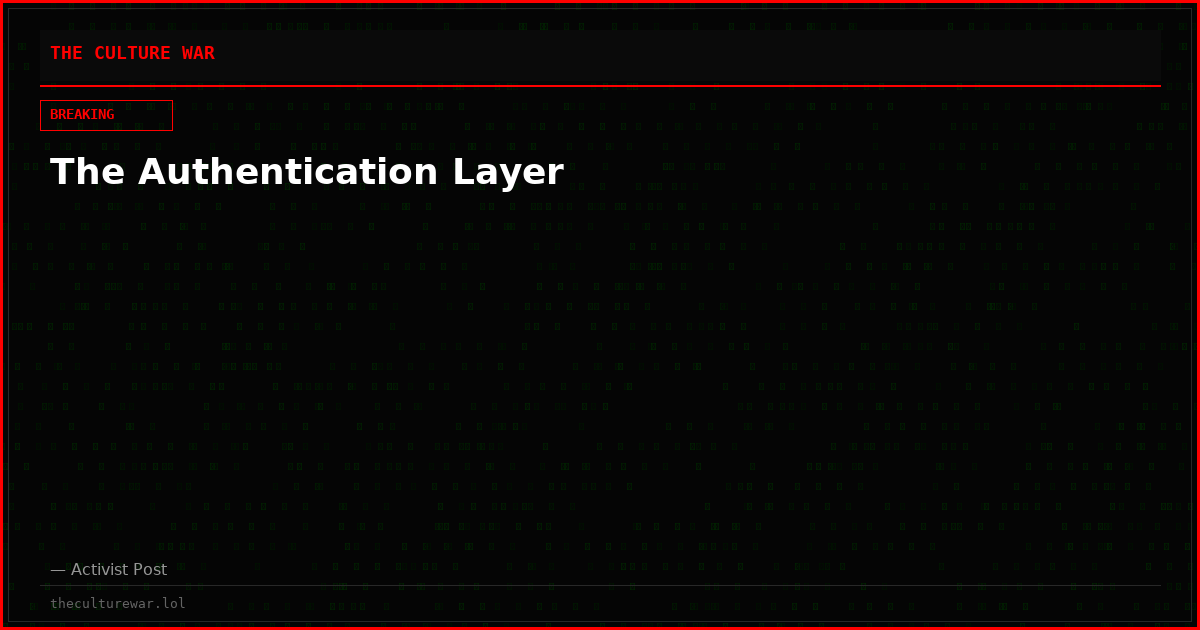 The Authentication Layer