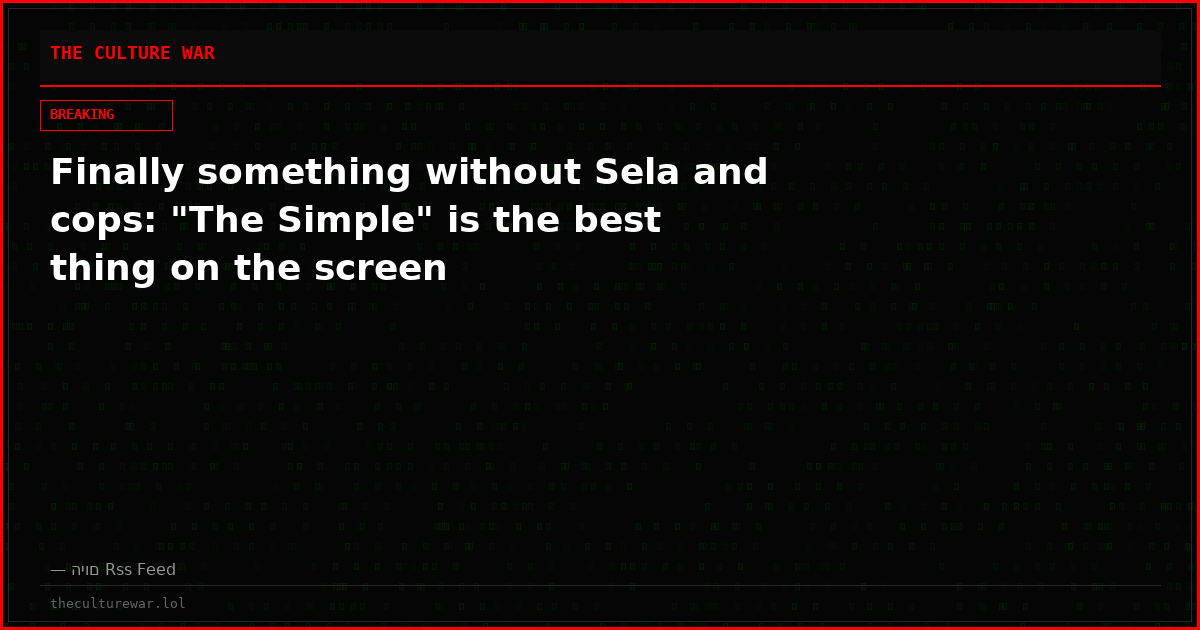 Finally something without Sela and cops: "The Simple" is the best thing on the screen