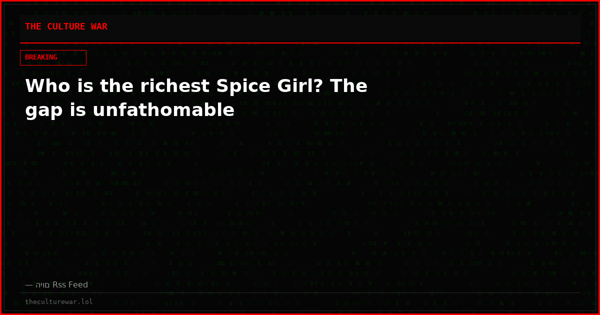 Who is the richest Spice Girl? The gap is unfathomable