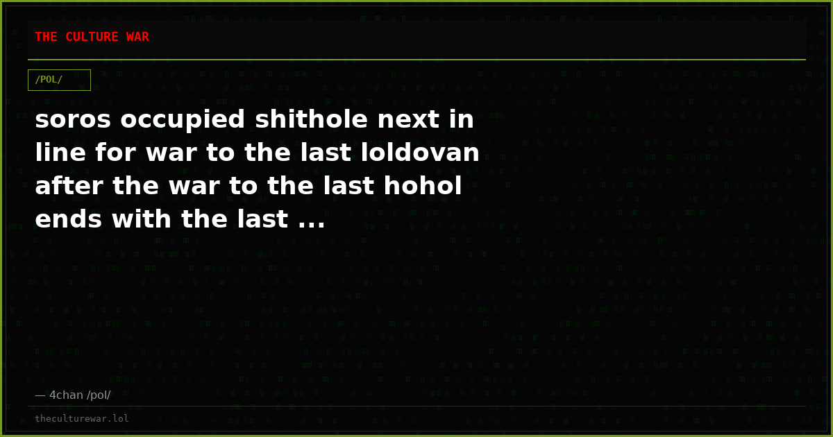 soros occupied shithole next in line for war to the last loldovan after the war to the last hohol ends with the last ...