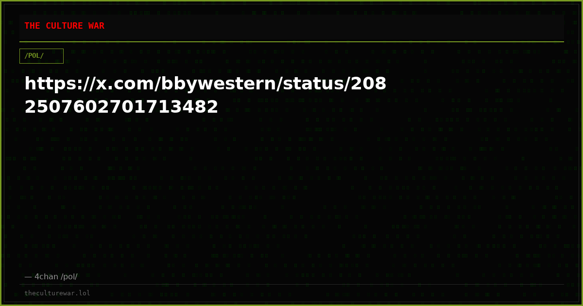 https://x.com/bbywestern/status/2082507602701713482