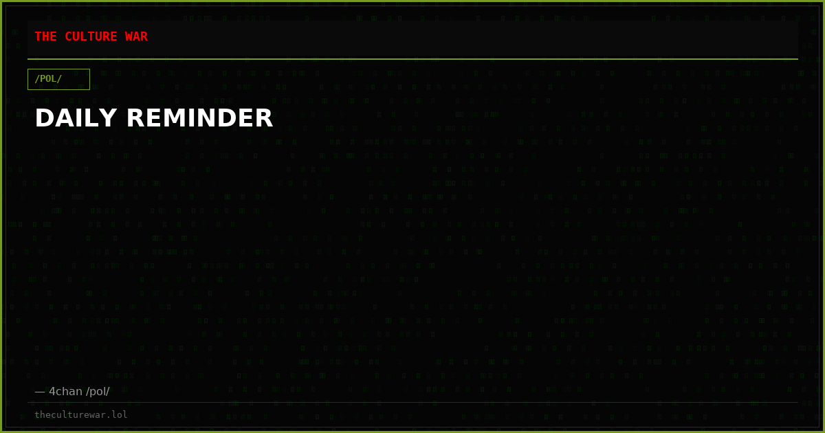 DAILY REMINDER