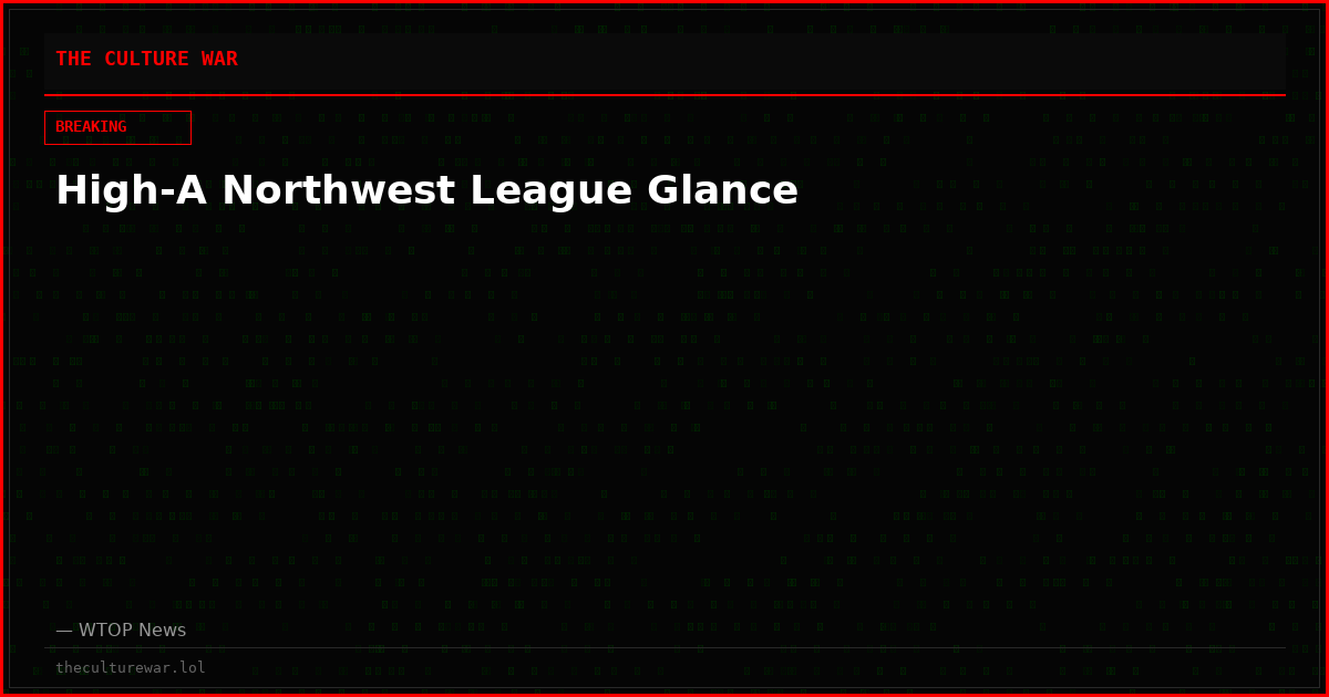 High-A Northwest League Glance