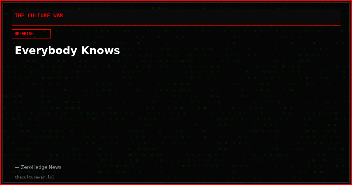Everybody Knows