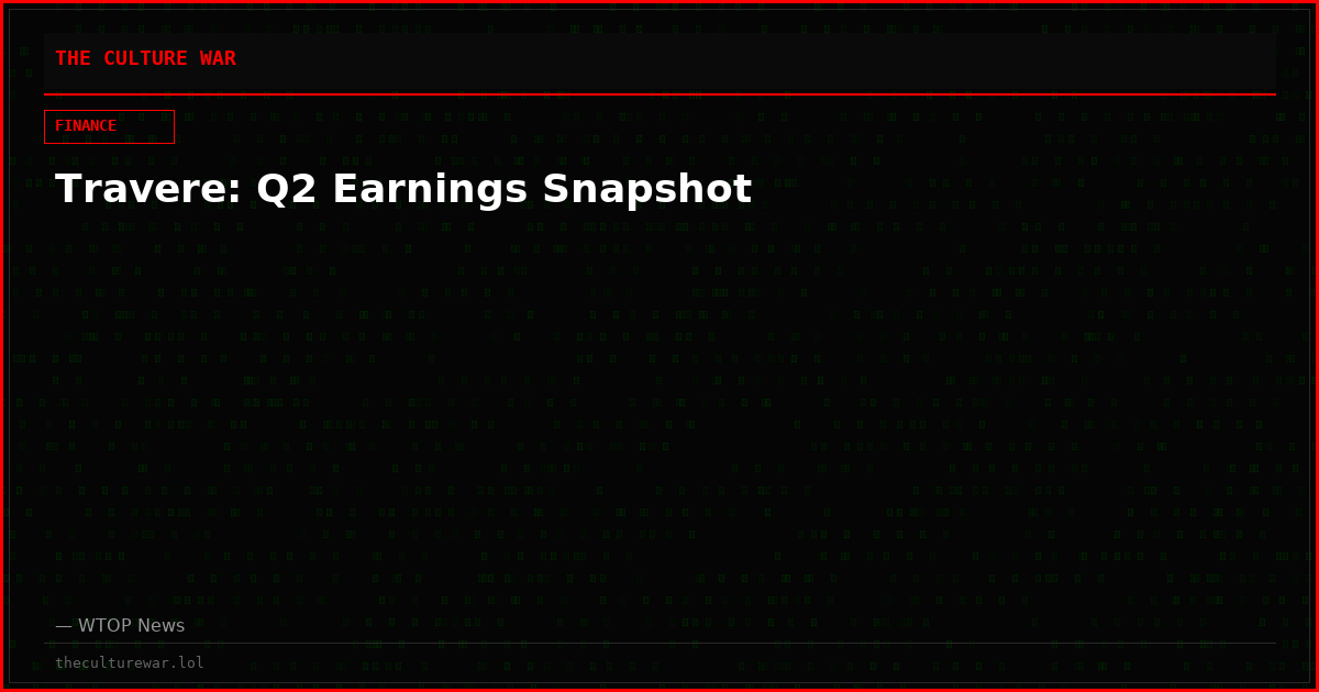 Travere: Q2 Earnings Snapshot