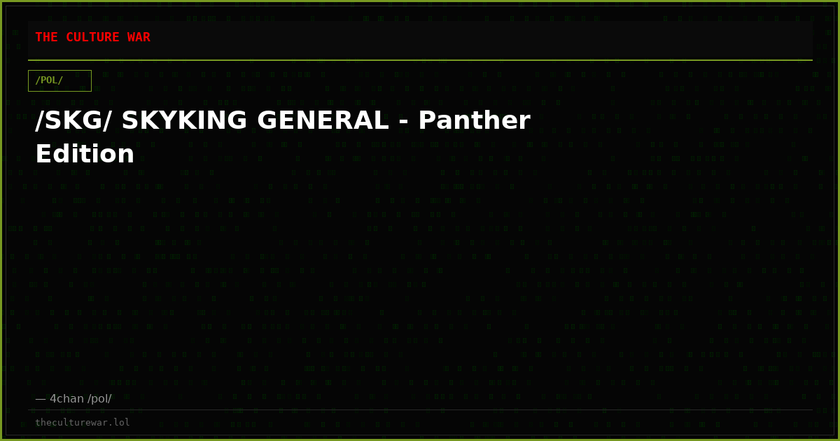 /SKG/ SKYKING GENERAL - Panther Edition