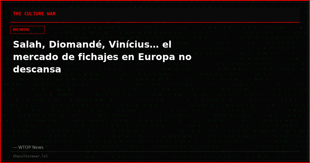 Salah, Diomandé, Vinícius… el mercado de fichajes en Europa no descansa