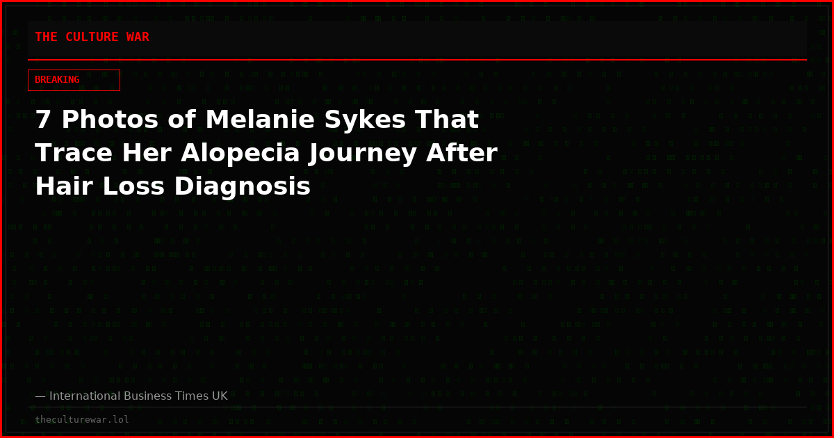7 Photos of Melanie Sykes That Trace Her Alopecia Journey After Hair Loss Diagnosis
