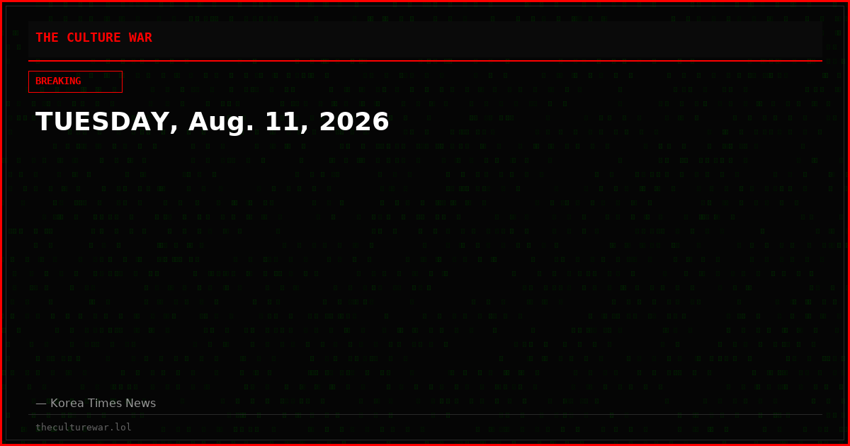 TUESDAY, Aug. 11, 2026