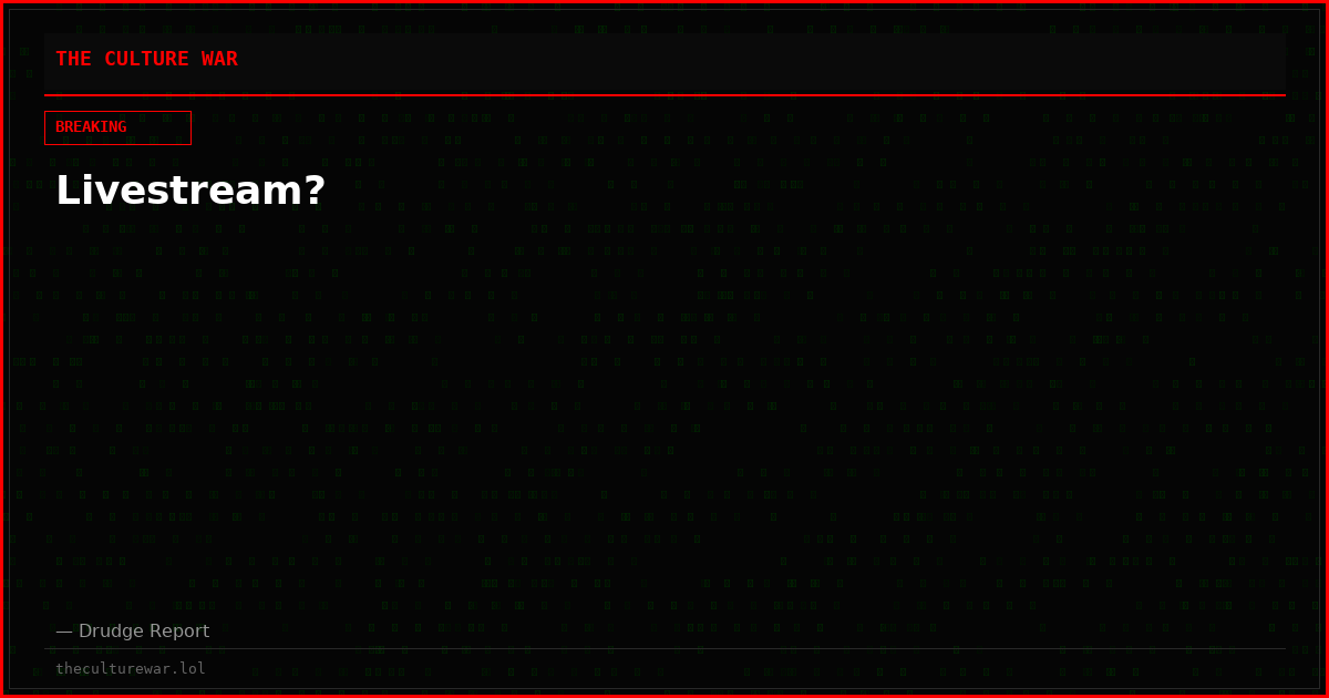 Livestream?