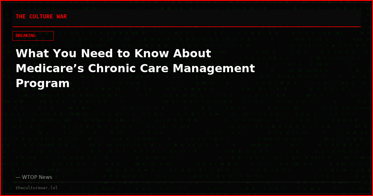 What You Need to Know About Medicare’s Chronic Care Management Program