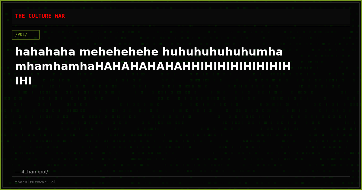 hahahaha mehehehehe huhuhuhuhuhumhamhamhamhaHAHAHAHAHAHHIHIHIHIHIHIHIHIHI