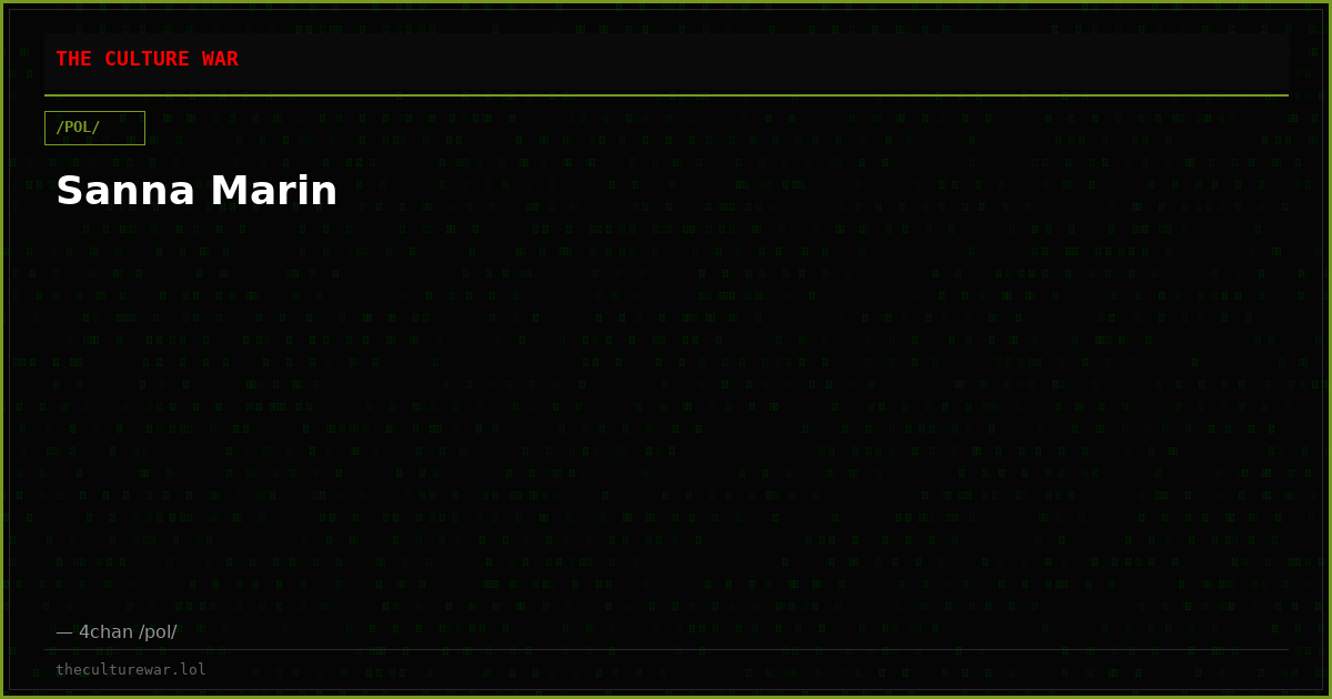 Sanna Marin