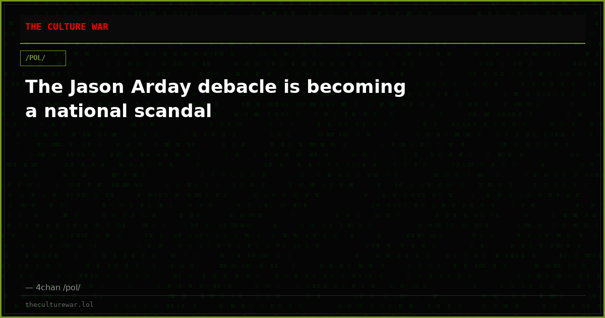 The Jason Arday debacle is becoming a national scandal