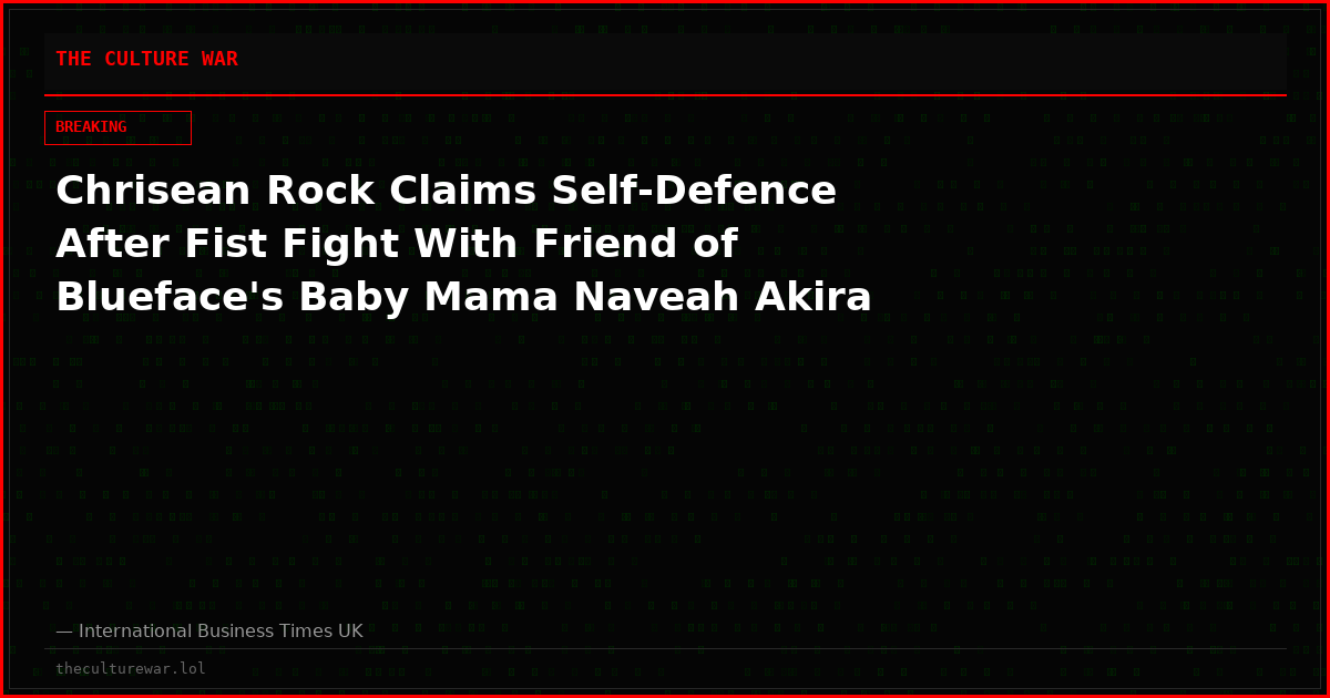 Chrisean Rock Claims Self-Defence After Fist Fight With Friend of Blueface's Baby Mama Naveah Akira