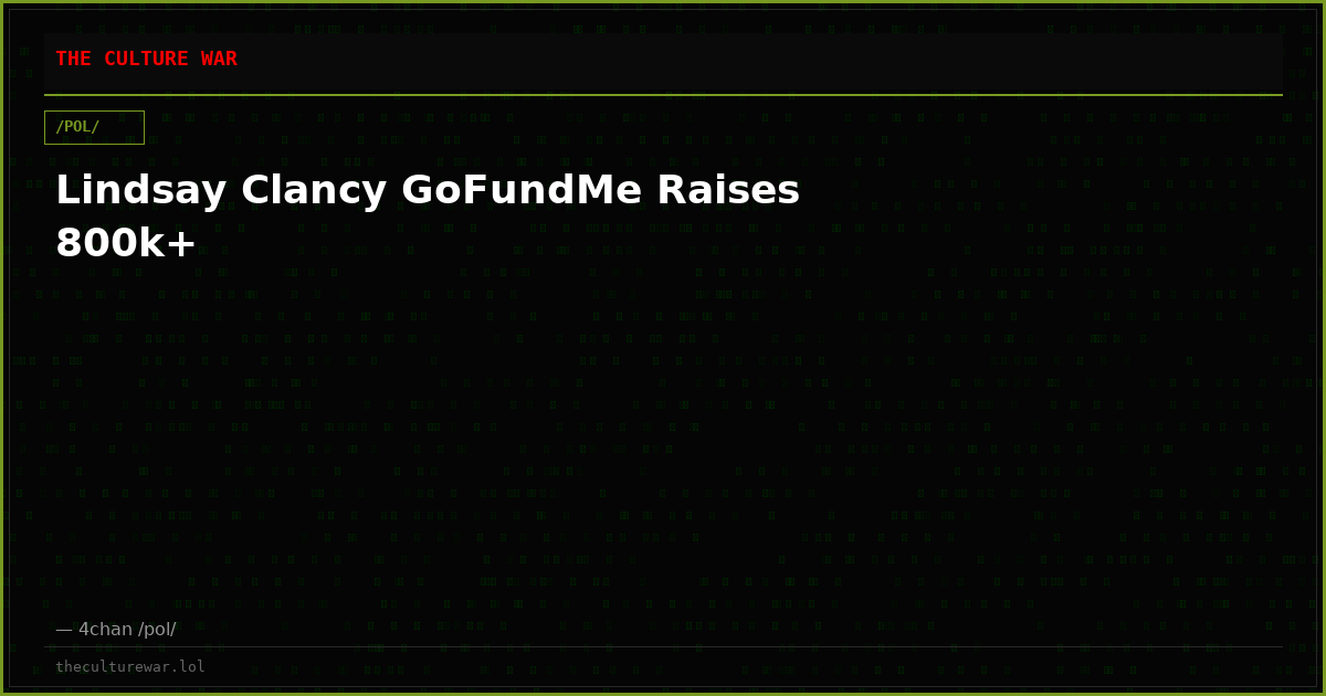 Lindsay Clancy GoFundMe Raises 800k+