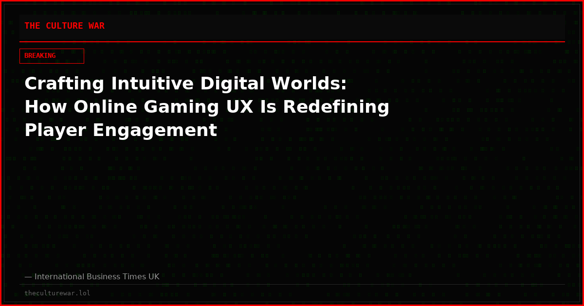 Crafting Intuitive Digital Worlds: How Online Gaming UX Is Redefining Player Engagement