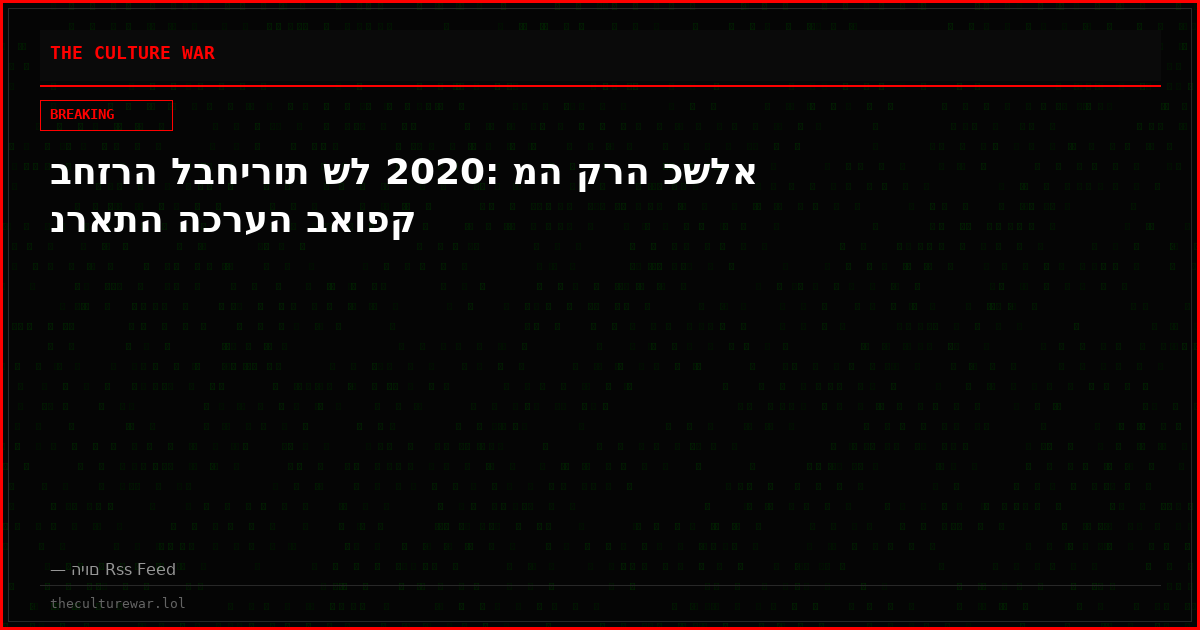 בחזרה לבחירות של 2020: מה קרה כשלא נראתה הכרעה באופק