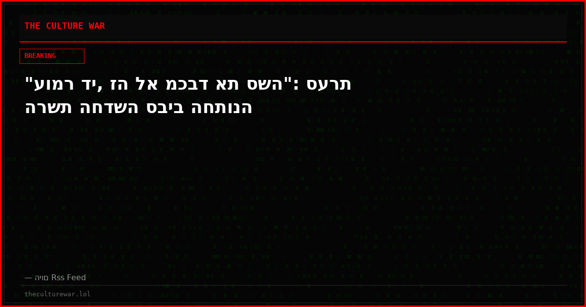 "עומר די, זה לא מכבד את סשה": סערת הרשת החדשה סביב החתונה
