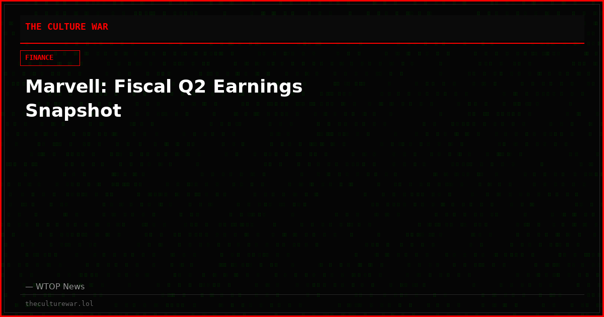 Marvell: Fiscal Q2 Earnings Snapshot