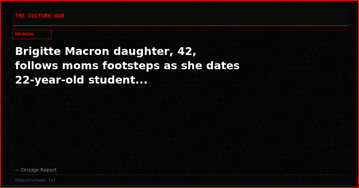 Brigitte Macron daughter, 42, follows moms footsteps as she dates 22-year-old student...