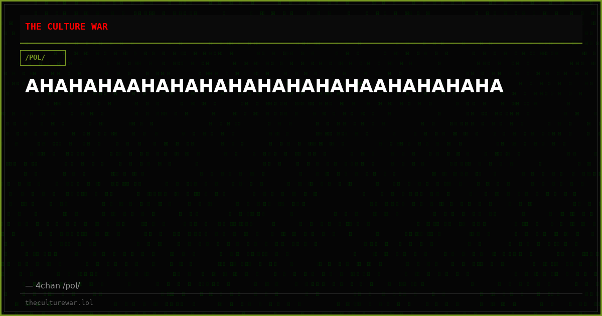 AHAHAHAAHAHAHAHAHAHAHAHAAHAHAHAHA