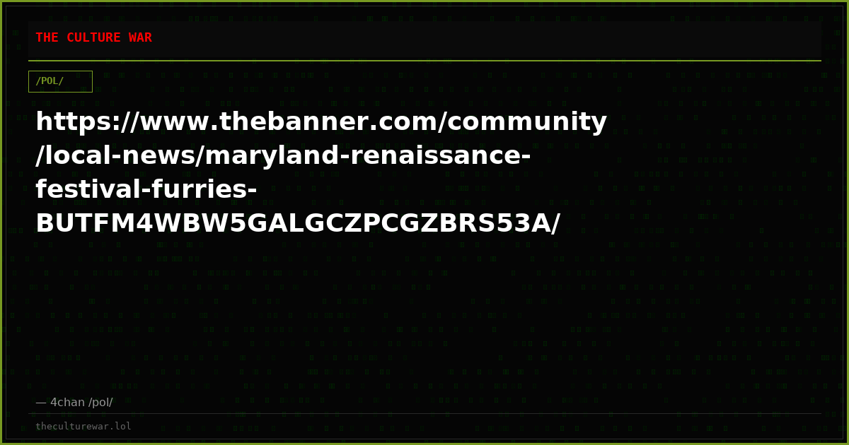 https://www.thebanner.com/community/local-news/maryland-renaissance-festival-furries-BUTFM4WBW5GALGCZPCGZBRS53A/