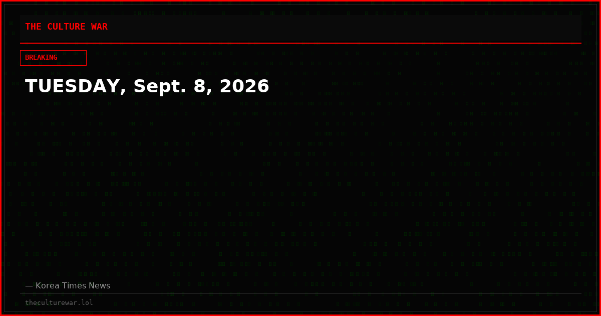 TUESDAY, Sept. 8, 2026