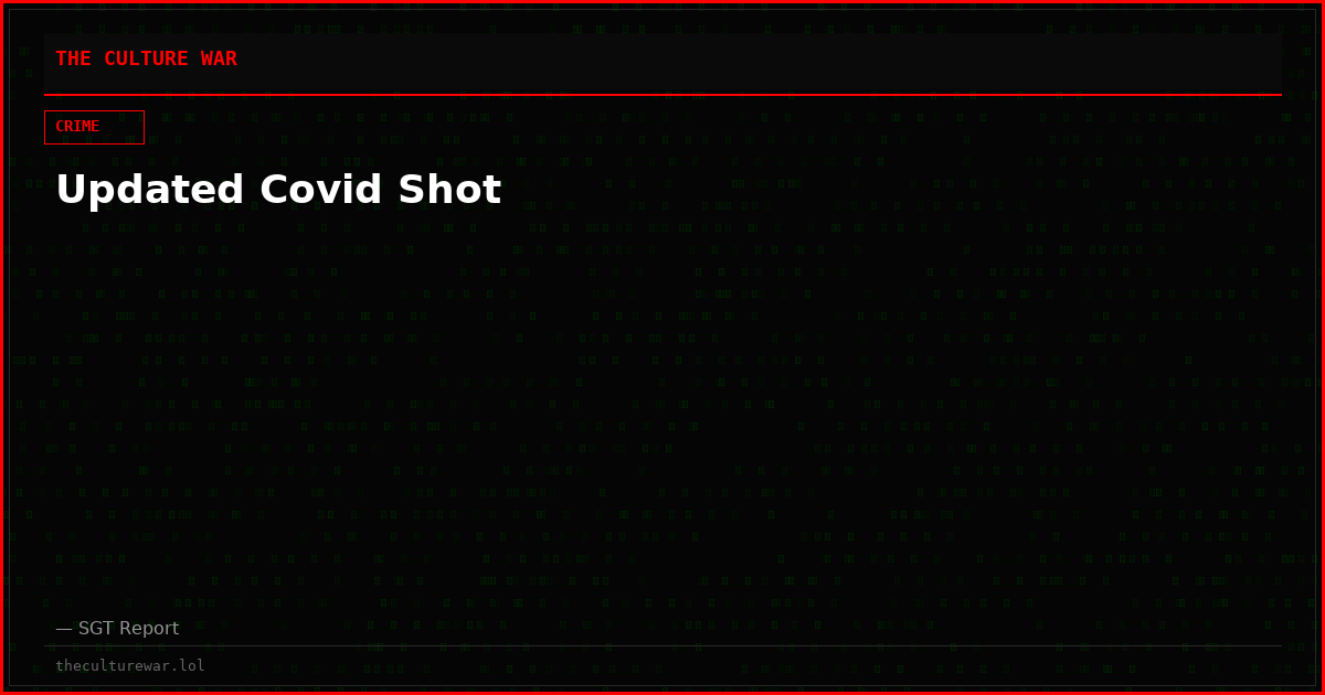 Updated Covid Shot