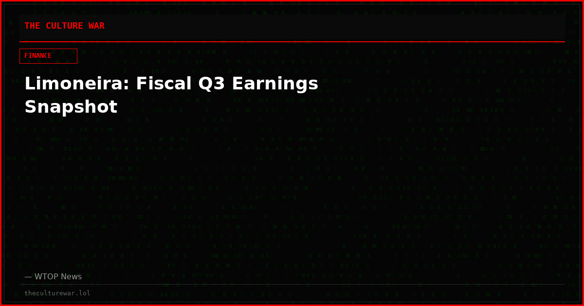 Limoneira: Fiscal Q3 Earnings Snapshot